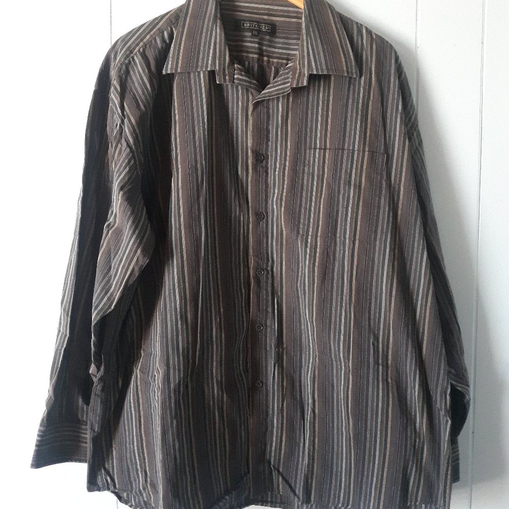 Long-Sleeve Button Down Dress Shirt